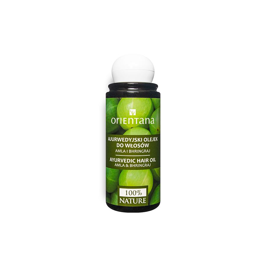 Ajurwedyjski szampon do włosów neem i zielona herbata